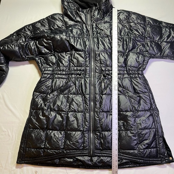 Free People Movement Black Patricia Packable Long Puffer Coat Jacket - L - EUC - Picture 14 of 15